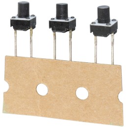 1 pcs : CR1102H9.5F100 - SWITCH TACTILE SPST-NO 0.05A 50V