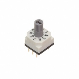 1 pcs : CRE10ROTL0C - SWITCH ROTARY DIP BCD 0.15A 42V