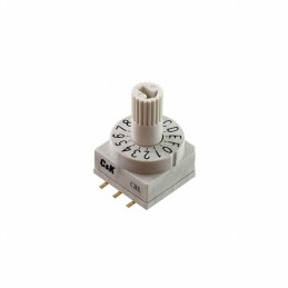 1 pcs : CRE16RRDL0S - SWITCH ROTARY DIP HEX 0.15A 42V