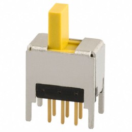 1 pcs : CRFS-2202W - SWITCH SLIDE DPDT 100MA 12V