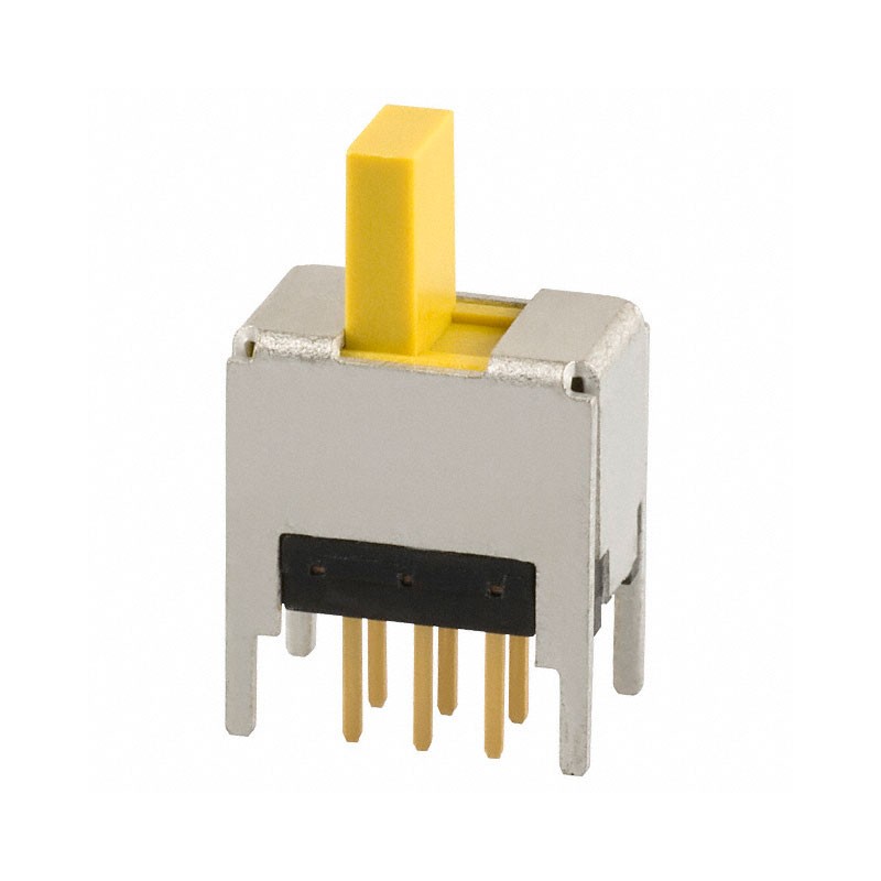 1 pcs : CRFS-2202W - SWITCH SLIDE DPDT 100MA 12V