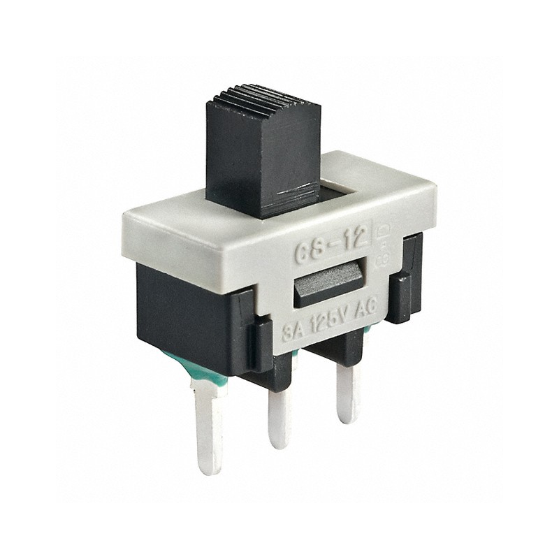 1 pcs : CS12ANW03 - SWITCH SLIDE SPDT 3A 125V