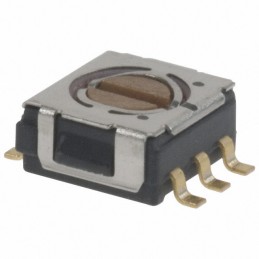 1 pcs : CS-4-22YTB - SWITCH ROTARY DIP DPDT 0.1A 16V