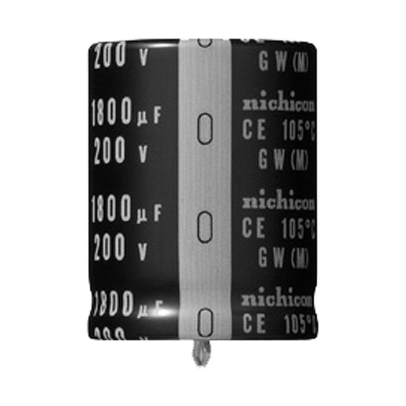 200 pcs - Nichicon 330μF Aluminium Electrolytic Capacitor 400V dc, Snap-In - LGW2G331MELB40