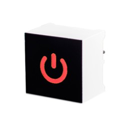 1 pcs : CTHS15CIC01ONOFF - SWITCH PUSH CAPACITIVE ILLUM SQ