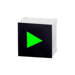 1 pcs : CTHS15CIC05ARROW - SWITCH PUSH CAPACITIVE ILLUM SQ