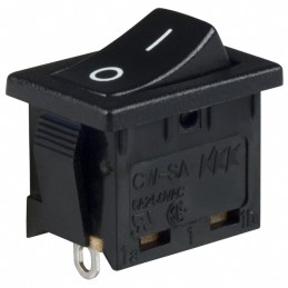 1 pcs : CWSA11AAN2S - SWITCH ROCKER SPST 6A 250V