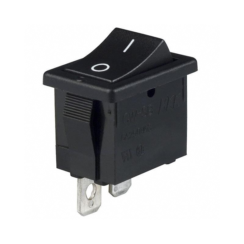 1 pcs : CWSB11AA2F - SWITCH ROCKER SPST 6A 250V