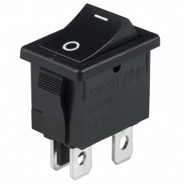 1 pcs : CWSB21AA1F - SWITCH ROCKER DPST 6A 250V