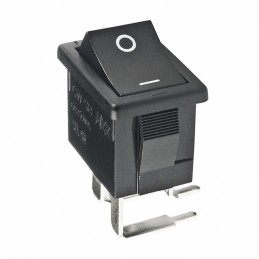 1 pcs : CWSB21AA1H - SWITCH ROCKER DPST 6A 250V