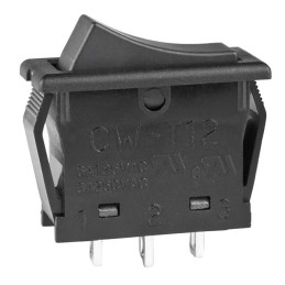 1 pcs : CWT12AAS1/CUL-WL - SWITCH ROCKER SPDT 6A 125V
