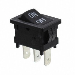 1 pcs : D101J12S215DQA - SWITCH ROCKER SPDT 4A 125V