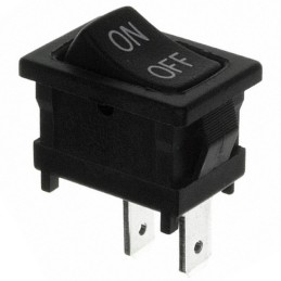 1 pcs : D102J12S215DQA - SWITCH ROCKER SPST 4A 125V
