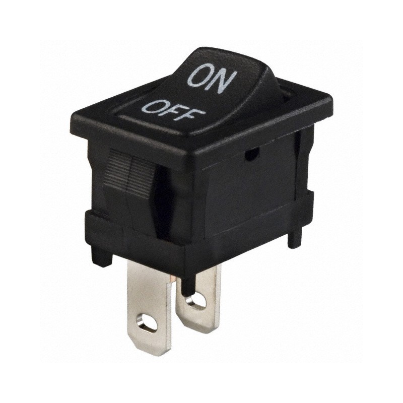 1 pcs : D102J12S217DQA - SWITCH ROCKER SPST 4A 125V