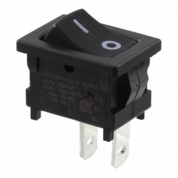 1 pcs : D102J12S217PQA - SWITCH ROCKER SPST 4A 125V