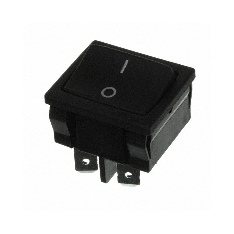 1 pcs : D202J12S205PQA - SWITCH ROCKER DPST 4A 125V