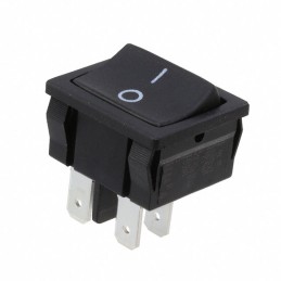 1 pcs : D202J12S215PQA - SWITCH ROCKER DPST 4A 125V