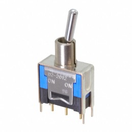 1 pcs : D22012B - SWITCH TOGGLE SPDT 0.4VA 48V