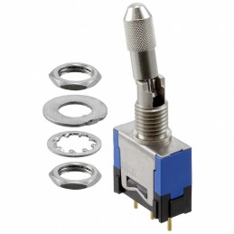 1 pcs : D22012LP - SWITCH TOGGLE SPDT 0.4VA 48V