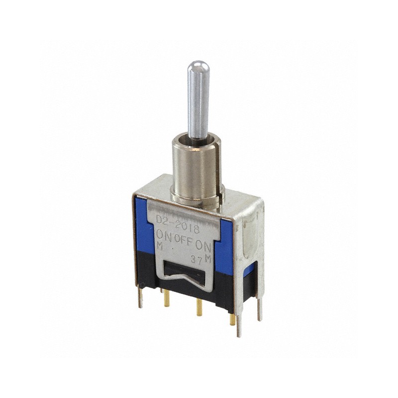 1 pcs : D22018B - SWITCH TOGGLE SPDT 0.4VA 48V