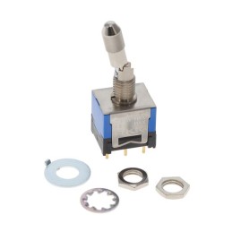 1 pcs : D22022LP - SWITCH TOGGLE DPDT 0.4VA 48V