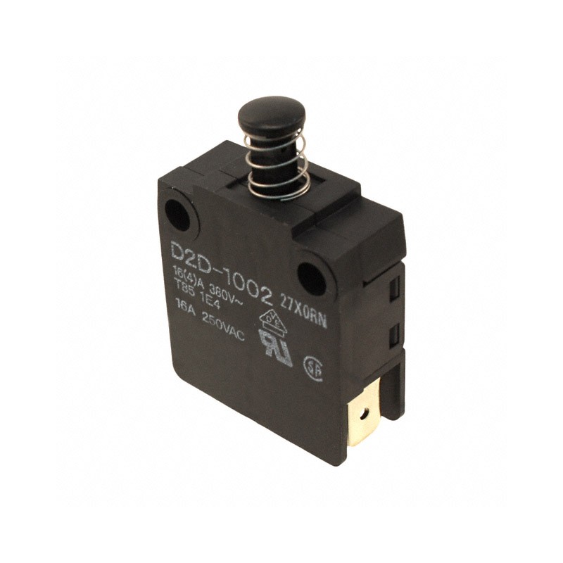 1 pcs : D2D-1002 - SWITCH SNAP ACTION SPST 16A 250V