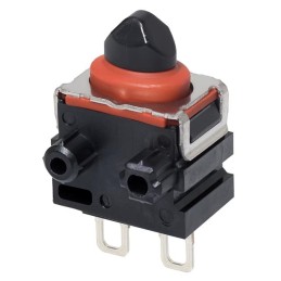 1 pcs : D2EW-B02H - SWITCH PLUNGER SPST-NC 0.1A 12V