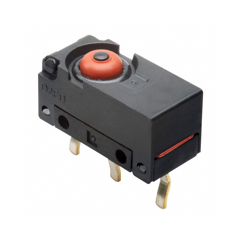 1 pcs : D2FD-2L0-1T - SWITCH SNAP ACTION SPDT 2A 125V