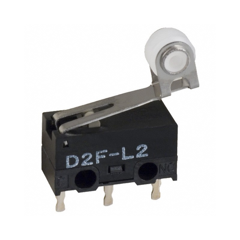 1 pcs : D2F-L2-A1 - SWITCH SNAP ACTION SPDT 3A 125V