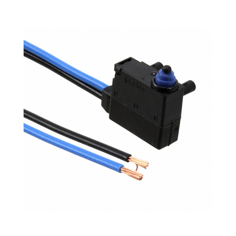 1 pcs : D2HW-BL203ML - SWITCH SNP ACT SPST-NO 0.1A 125V