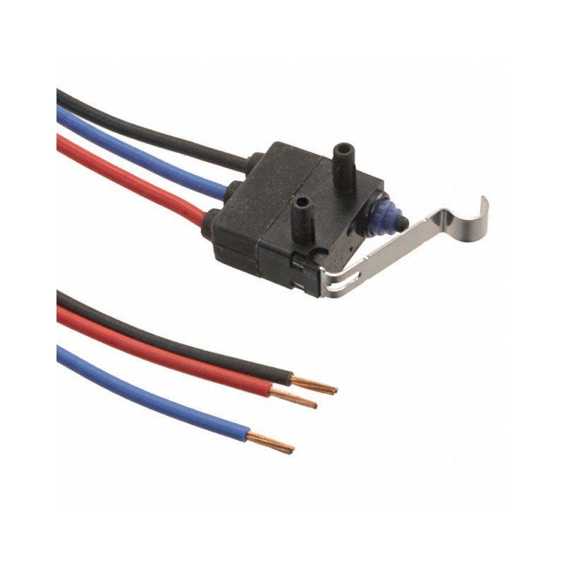 1 pcs : D2HW-BL271M - SWITCH SNAP ACT SPDT 0.1A 125V