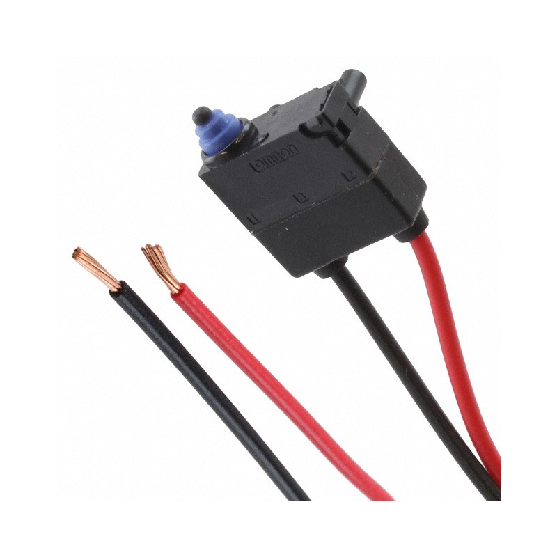 1 pcs : D2HWBR203MRS - SWITCH SNP ACT SPST-NO 0.1A 125V