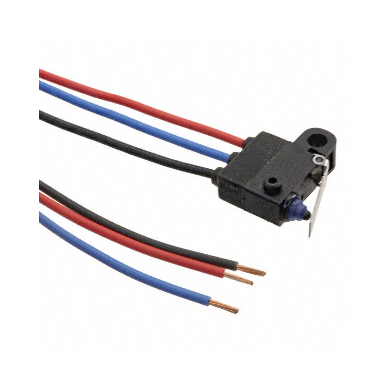 1 pcs : D2HW-C213M - SWITCH SNP ACT SPST-NO 0.1A 125V