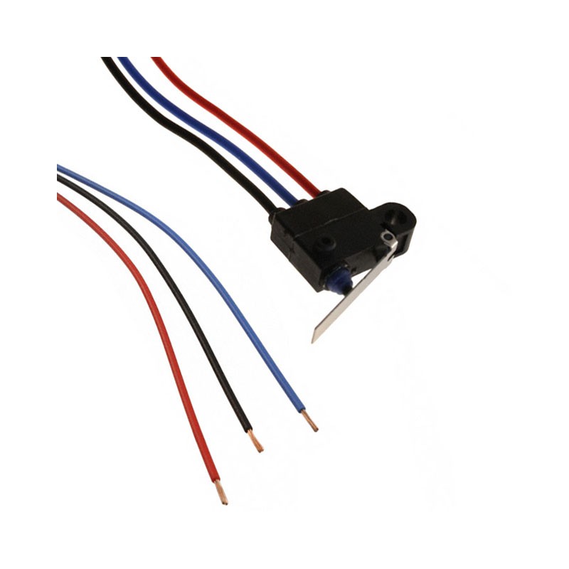 1 pcs : D2HW-C222M - SWITCH SNP ACT SPST-NC 0.1A 125V