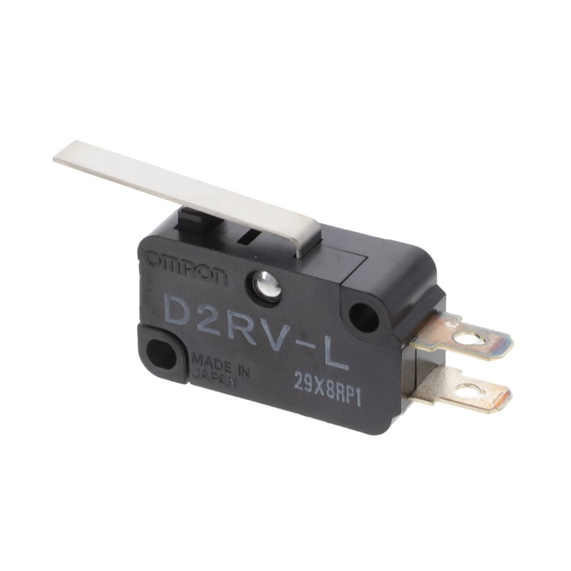 1 pcs : D2RV-L - SWITCH SNAP SPST-NO 0.25A 100V