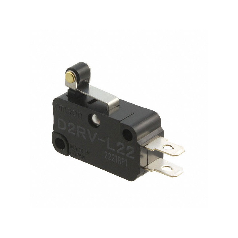 1 pcs : D2RV-L22 - SWITCH SNAP SPST-NO 0.25A 100V