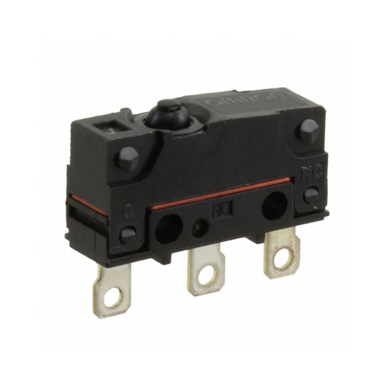 1 pcs : D2SW-P2H - SWITCH SNAP ACTION SPDT 2A 250V