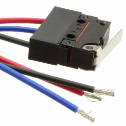 1 pcs : D2SW-P2L1M - SWITCH SNAP ACTION SPDT 2A 250V