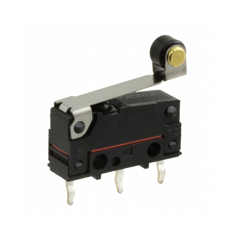 1 pcs : D2SW-P2L2D - SWITCH SNAP ACTION SPDT 2A 250V