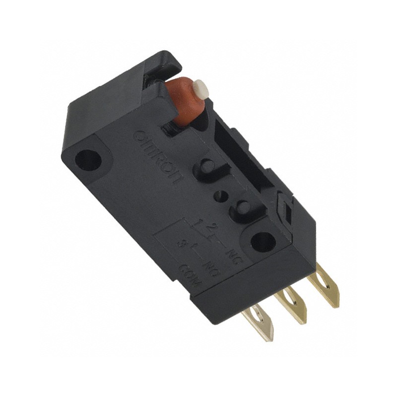 1 pcs : D2VW-01-3HS - SWITCH SNP ACT SPST-NO 0.1A 125V