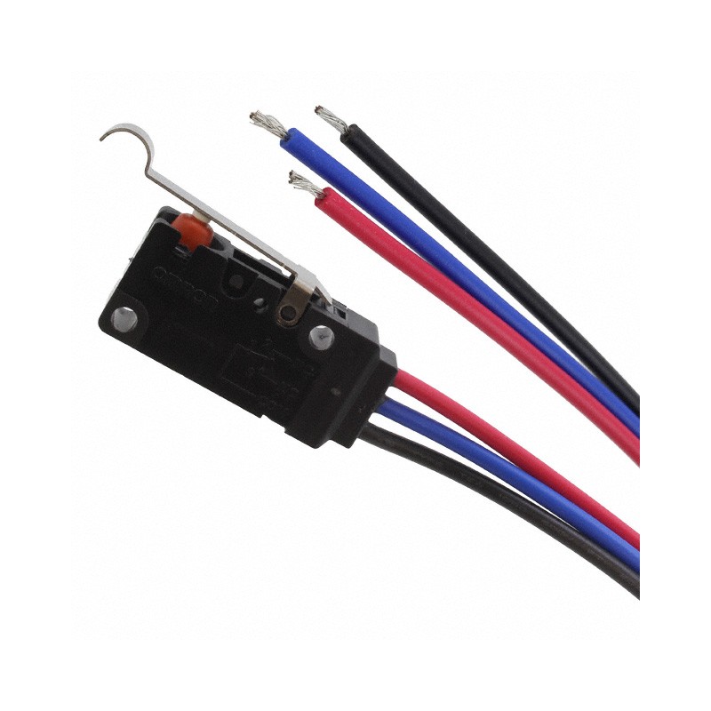 1 pcs : D2VW-01L3-1MS - SWITCH SNAP ACT SPDT 0.1A 125V