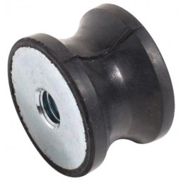 1 Bag of 2 - RS PRO M8 Anti Vibration Mount, Female Buffer Foot with 26kg Compression Load