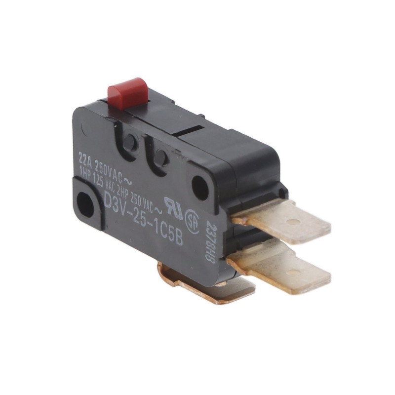 1 pcs : D3V-25-1C5B - SWITCH LEVER SPDT QC TERM