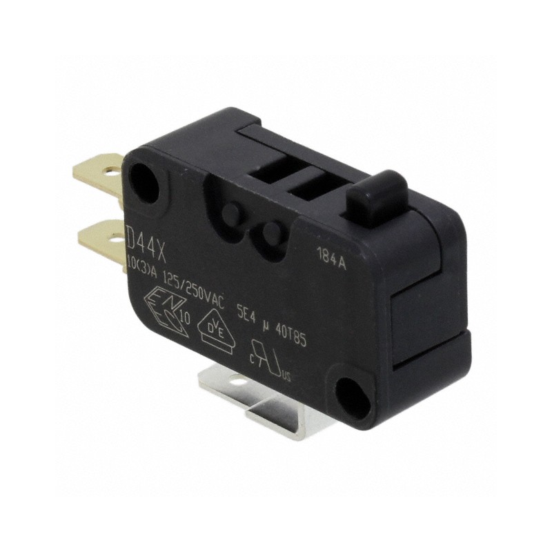1 pcs : D449-R1AA - SWITCH SNAP ACTION SPDT 10A 250V