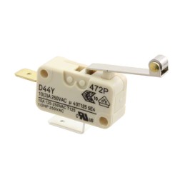 1 pcs : D44EV1TD - SWITCH SNAP ACT SPST-NC 10A 125V