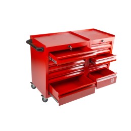 1 pcs - RS PRO 12 drawer Steel Wheeled Tool Chest, 870mm x 1085mm x 450mm