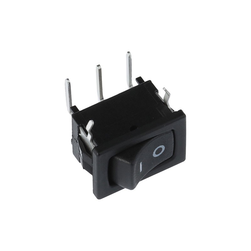 1 pcs : D501J12S2AHQA - SWITCH ROCKER SPDT 10A 125V