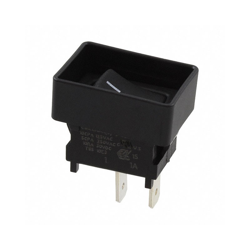 1 pcs : D502J12G215PQA - SWITCH ROCKER SPST 10A 125V