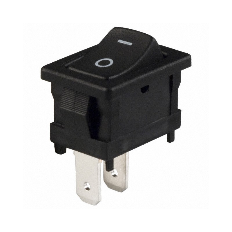 1 pcs : D502J12S215HQA - SWITCH ROCKER SPST 10A 125V