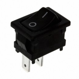 1 pcs : D502J12S215PQA - SWITCH ROCKER SPST 10A 125V